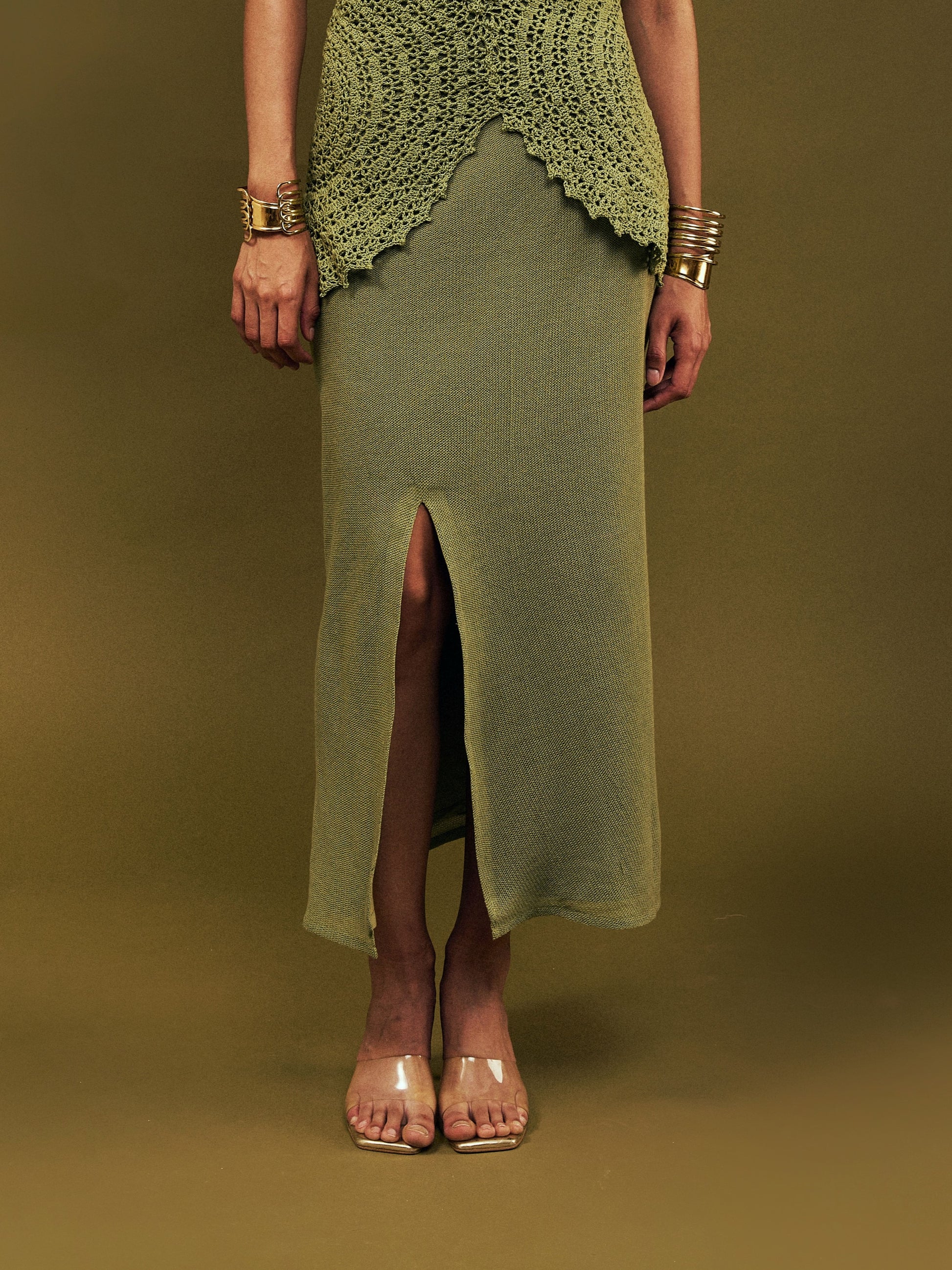 SOL Slit Skirt