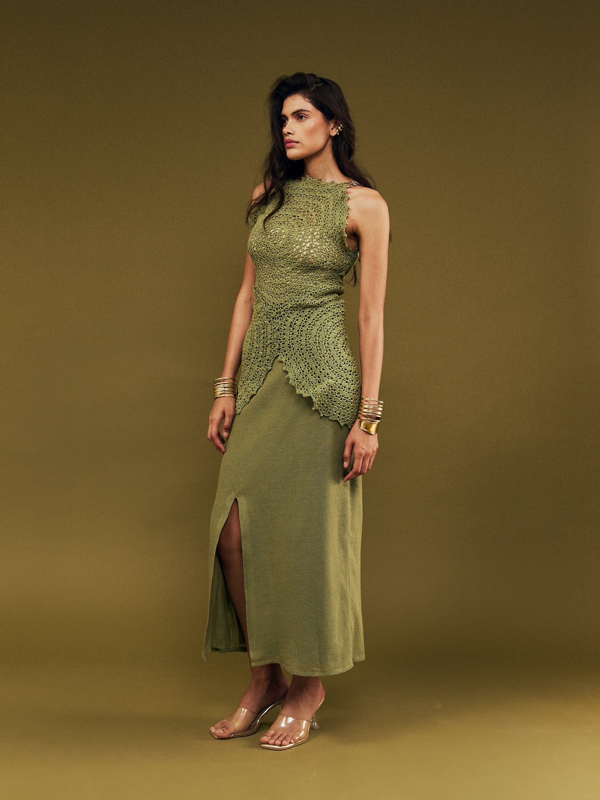 SOL Slit Skirt