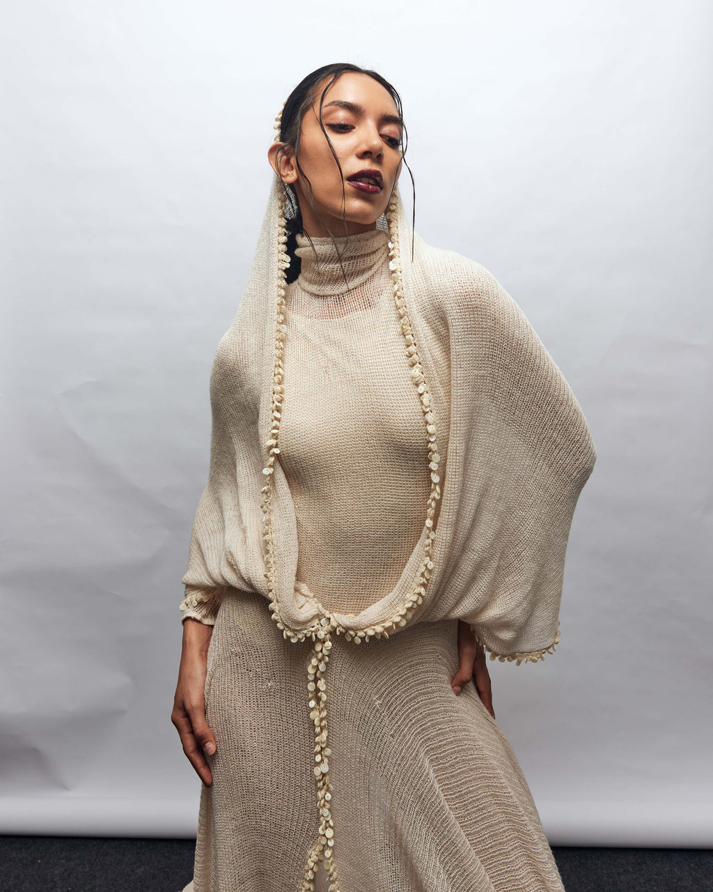 SOLACE Knit Cape