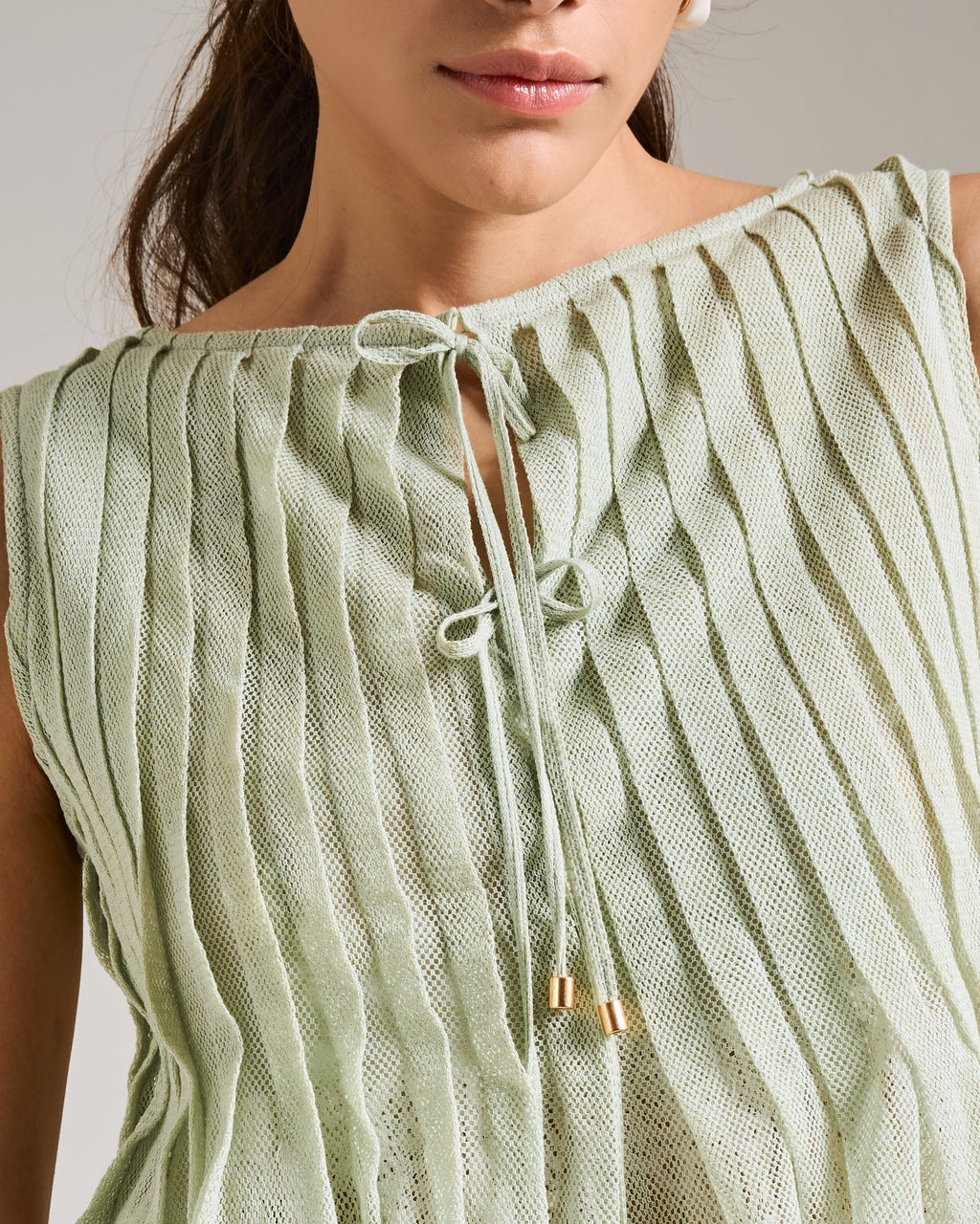 LORA Pleated Top