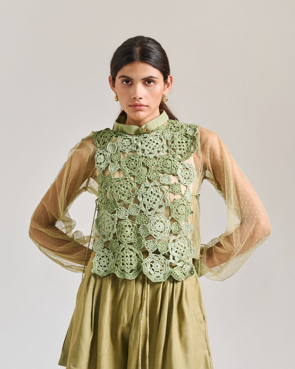 Sira Vest & Osa Top Set