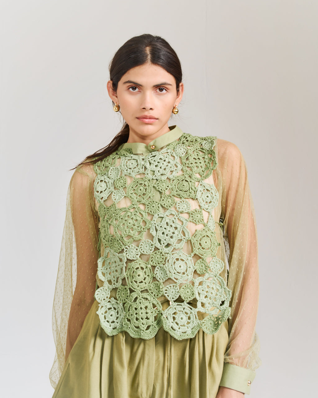 Sira Vest & Osa Top Set