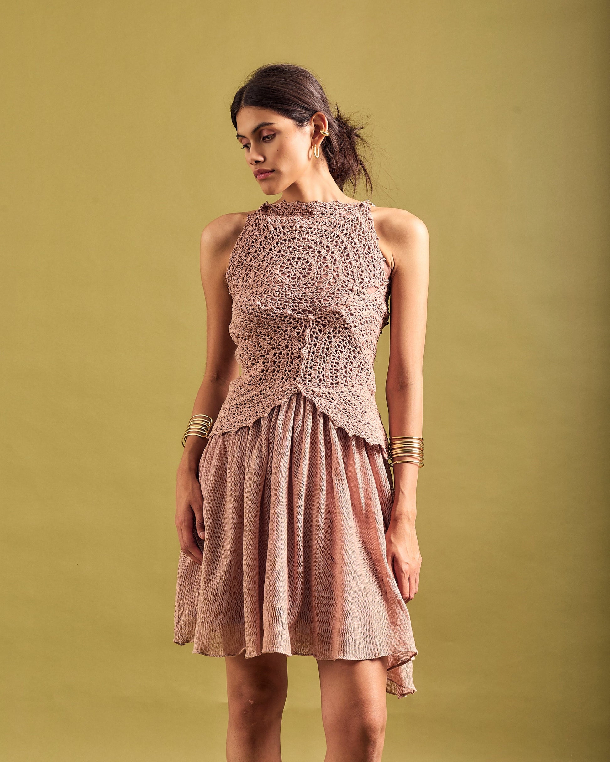 EKA Crochet Dress